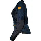 Chamarra Moto Dama Ht Cypher Larga, Color Azul Navy / Negro